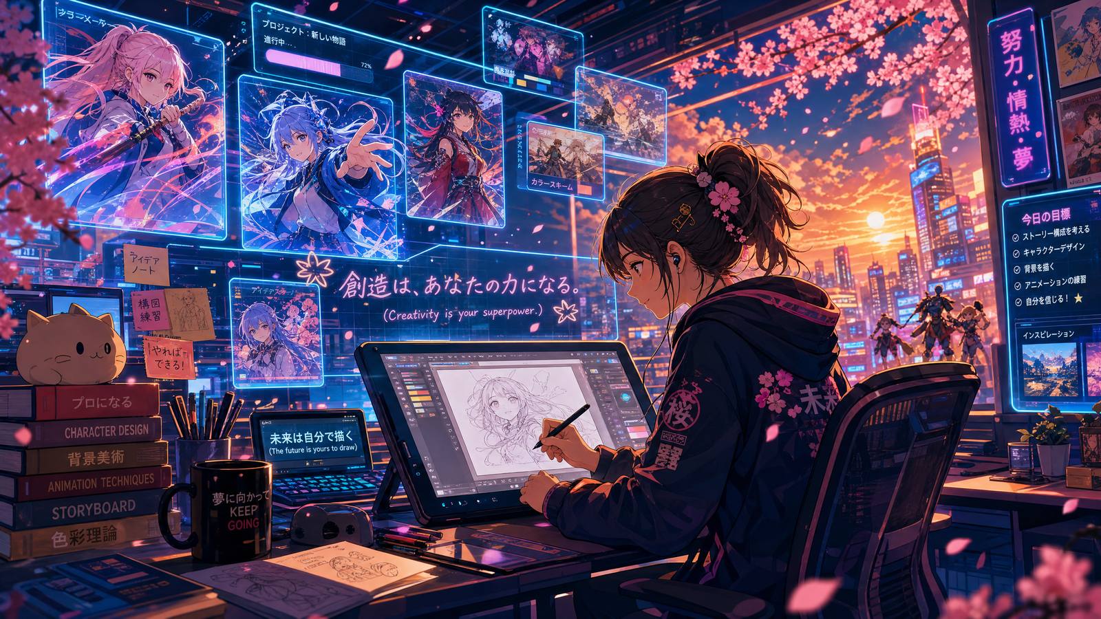 免费看片动漫创作平台